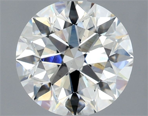 Picture of Natural Diamond 1.01 Carats, Round with Excellent Cut, G Color, SI1 Clarity and Certified by GIA