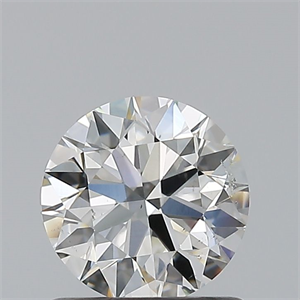 Foto Diamante Natural 0.80 quilates, Redondo , Color H, claridad SI1 y certificado GIA de