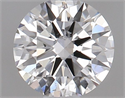 Natural Diamond 0.53 Carats, Round with Excellent Cut, G Color, SI2 Clarity and Certified by GIA