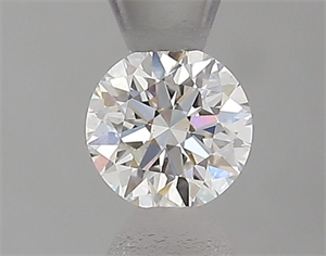Picture of Natural Diamond 0.40 Carats, Round with Excellent Cut, F Color, VS1 Clarity and Certified by GIA