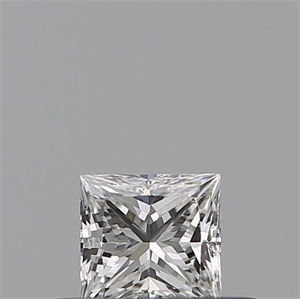 Foto Diamante Natural 0.24 quilates, Princesa , Color F, claridad VVS2 y certificado GIA de