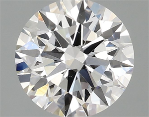 Picture of Lab Grown Diamond 1.47 Carats, Round with Ideal Cut, D Color, VS2 Clarity and Certified by IGI