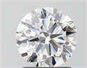 Lab Grown Diamond 1.50 Carats, Round with Excellent Cut, E Color, VVS2 Clarity and Certified by IGI