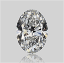 Natural Diamond 0.42 Carats, Oval with  Cut, E Color, VS1 Clarity and Certified by GIA