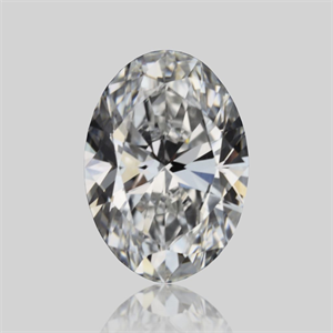 Picture of Natural Diamond 0.42 Carats, Oval with  Cut, E Color, VS1 Clarity and Certified by GIA
