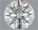 Natural Diamond 0.81 Carats, Round with Excellent Cut, D Color, VS2 Clarity and Certified by GIA