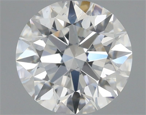 Picture of Natural Diamond 0.81 Carats, Round with Excellent Cut, D Color, VS2 Clarity and Certified by GIA