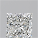 Natural Diamond 1.01 Carats, Princess with  Cut, H Color, VVS2 Clarity and Certified by IGI