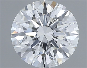 Picture of Natural Diamond 1.00 Carats, Round with Excellent Cut, F Color, SI2 Clarity and Certified by GIA