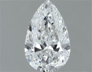 Picture of Natural Diamond 0.90 Carats, Pear with  Cut, F Color, VS2 Clarity and Certified by GIA