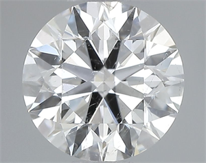 Foto Diamante Natural 0.59 quilates, Redondo , Color G, claridad SI2 y certificado GIA de