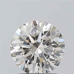 Picture of Natural Diamond 1.20 Carats, Round with Excellent Cut, J Color, SI2 Clarity and Certified by GIA