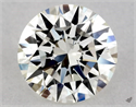 Diamante Natural 0.56 quilates, Redondo , Color I, claridad VS2 y certificado GIA