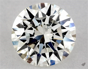 Foto Diamante Natural 0.56 quilates, Redondo , Color I, claridad VS2 y certificado GIA de
