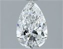 Diamante Natural 1.32 quilates, De pera , Color G, claridad SI1 y certificado GIA