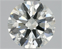 Natural Diamond 0.80 Carats, Round with Excellent Cut, L Color, SI1 Clarity and Certified by GIA
