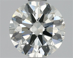 Picture of Natural Diamond 0.80 Carats, Round with Excellent Cut, L Color, SI1 Clarity and Certified by GIA