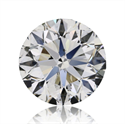 Natural Diamond 1.01 Carats, Round with Very Good Cut, K Color, SI1 Clarity and Certified by GIA