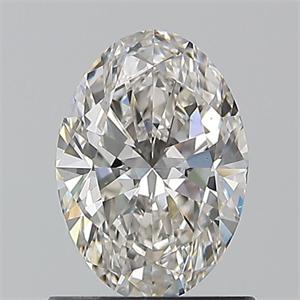 Picture of Natural Diamond 0.90 Carats, Oval with  Cut, I Color, VS2 Clarity and Certified by GIA