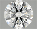 Del inventario de diamantes de laboratorio, 3.08 quilates, Redondo , Color G, claridad VVS2 y certificado IGI