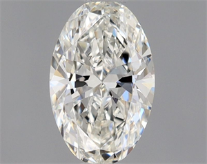 Picture of Natural Diamond 0.50 Carats, Oval with  Cut, G Color, SI1 Clarity and Certified by GIA