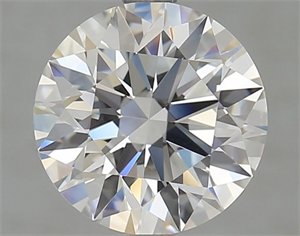 Picture of Lab Grown Diamond 3.01 Carats, Round with Excellent Cut, F Color, IF Clarity and Certified by GIA