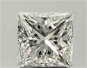 Natural Diamond 1.50 Carats, Princess with  Cut, I Color, VS2 Clarity and Certified by GIA