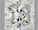 Natural Diamond 2.50 Carats, Princess with  Cut, F Color, VS1 Clarity and Certified by GIA