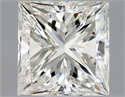 Natural Diamond 1.01 Carats, Princess with  Cut, J Color, VVS1 Clarity and Certified by GIA