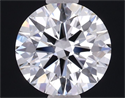 Del inventario de diamantes de laboratorio, 1.05 quilates, Redondo , Color F, claridad VVS1 y certificado IGI