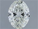 Diamante Natural 1.00 quilates, Ovalado , Color J, claridad SI1 y certificado IGI