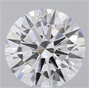 Lab Grown Diamond 3.05 Carats, Round with Excellent Cut, D Color, IF Clarity and Certified by IGI
