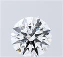 Lab Grown Diamond 2.01 Carats, Round with Ideal Cut, D Color, VVS2 Clarity and Certified by IGI