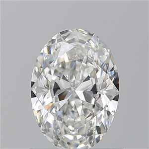 Picture of Natural Diamond 0.90 Carats, Oval with  Cut, G Color, VS2 Clarity and Certified by GIA