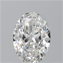 Diamante Natural 0.90 quilates, Ovalado , Color G, claridad VS2 y certificado GIA