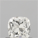 Natural Diamond 0.50 Carats, Cushion with  Cut, I Color, VS1 Clarity and Certified by IGI