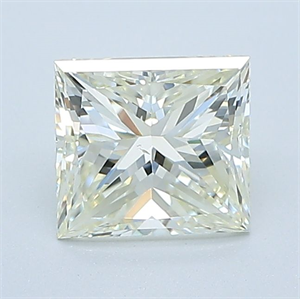Picture of Natural Diamond 1.00 Carats, Princess with  Cut, M Color, VS2 Clarity and Certified by GIA