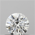 Diamante Natural 0.40 quilates, Redondo , Color F, claridad VS2 y certificado GIA