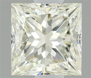Picture of Natural Diamond 0.50 Carats, Princess with  Cut, K Color, VVS1 Clarity and Certified by IGI