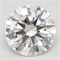 Natural Diamond 0.70 Carats, Round with Excellent Cut, E Color, VS1 Clarity and Certified by GIA