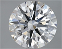 Del inventario de diamantes de laboratorio, 2.45 quilates, Redondo , Color G, claridad VS1 y certificado IGI