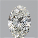 Diamante Natural 0.40 quilates, Ovalado , Color H, claridad VS1 y certificado GIA