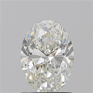 Picture of Natural Diamond 1.20 Carats, Oval with  Cut, I Color, SI1 Clarity and Certified by GIA
