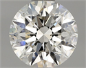 Diamante Natural 0.80 quilates, Redondo , Color I, claridad VS2 y certificado GIA
