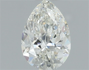 Foto Diamante Natural 0.40 quilates, De pera , Color H, claridad SI1 y certificado GIA de