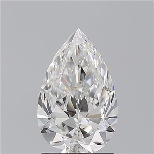 Picture of Natural Diamond 1.54 Carats, Pear with  Cut, F Color, VS1 Clarity and Certified by GIA