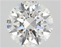 Natural Diamond 1.01 Carats, Round with Excellent Cut, G Color, SI2 Clarity and Certified by GIA