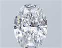 Diamante Natural 0.80 quilates, Ovalado , Color D, claridad SI1 y certificado GIA