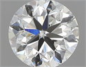 Diamante Natural 0.40 quilates, Redondo , Color H, claridad VS1 y certificado GIA