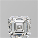 Diamante Natural 2.01 quilates, Asscher , Color H, claridad VS1 y certificado GIA